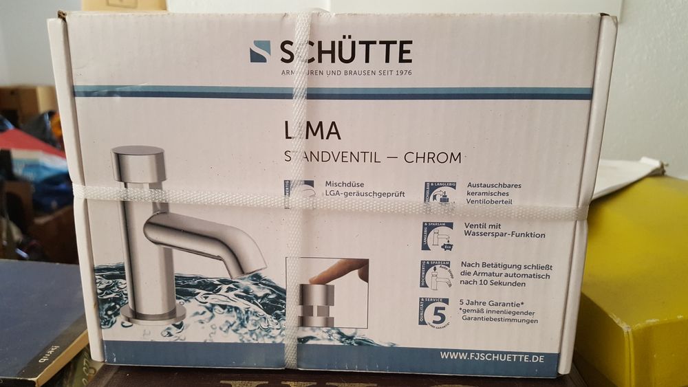 Torneira água fria auto-stop Schutte