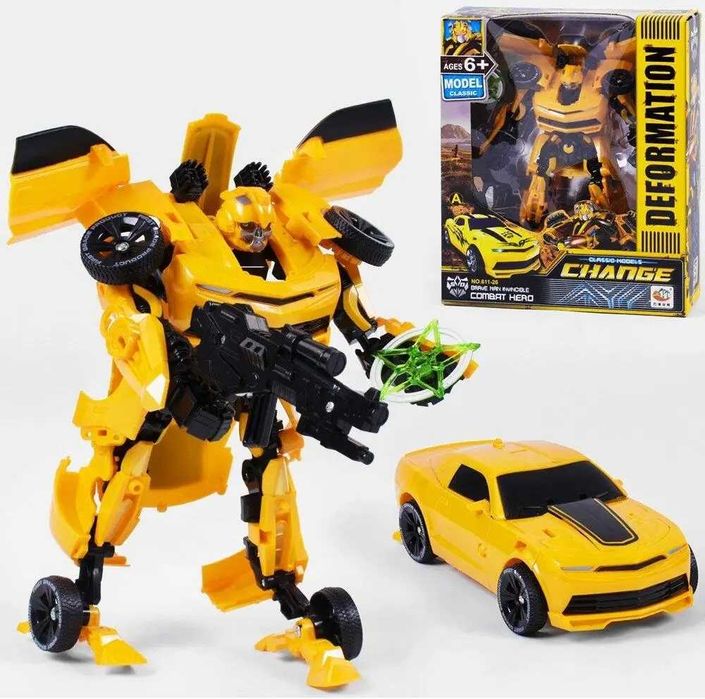 Робот-трансформер TK Union Group Жовтий Bumblebee Бамблбі Львів