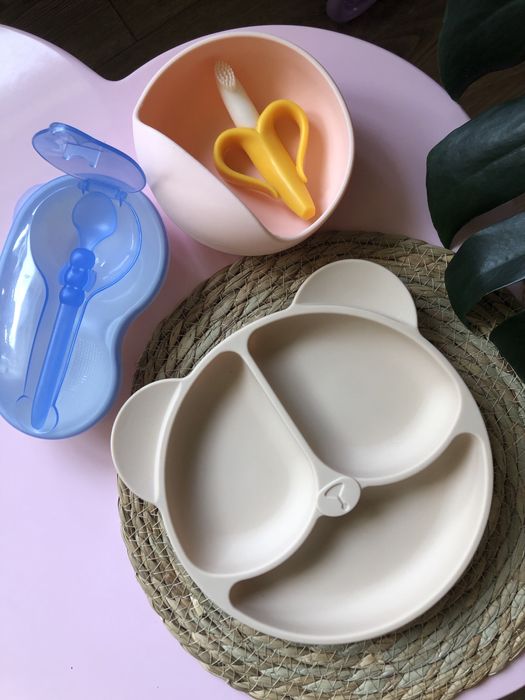 Дитячий силіконовий посуд