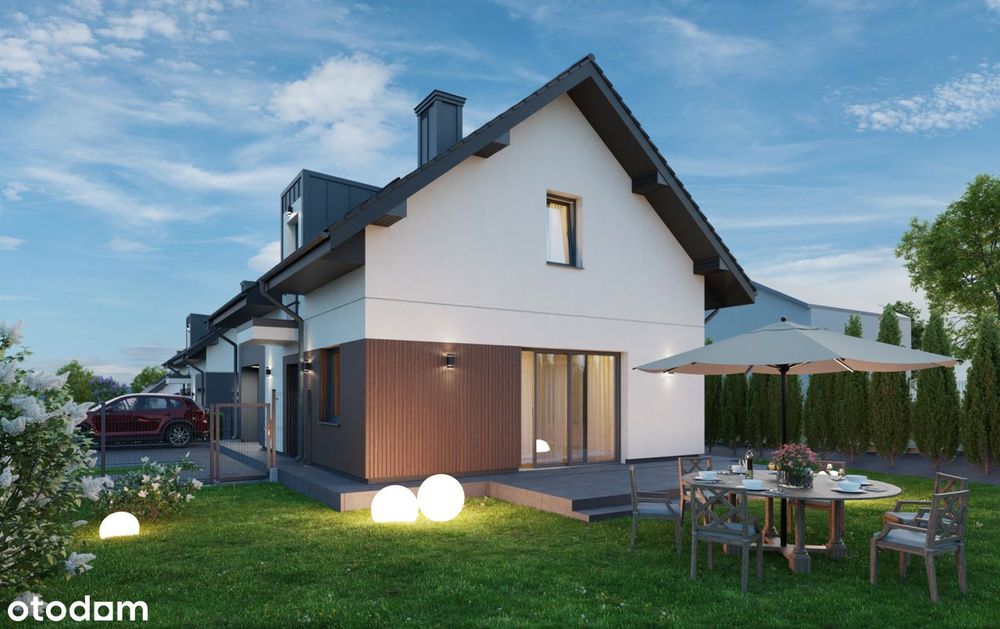 Nowoczesny dom wolnostojący | 495 m² działki | garaż | blisko Lublina