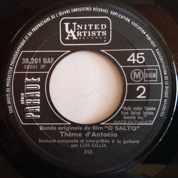 Luís Cília	- - - - -	O Salto ( Banda Sonora )	- - - - -	Single