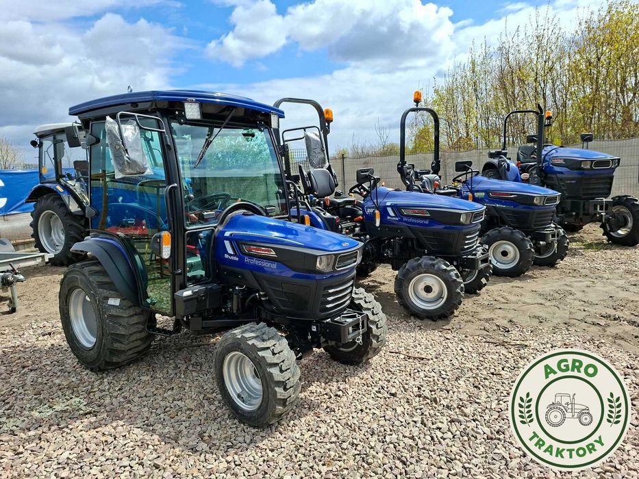 Ciągnik 26 PRO 5 LAT GWARANCJI rewers 9x9 FARMTRAC nie kubota NOWY komunalny (glebogryzarka,kosiarka)