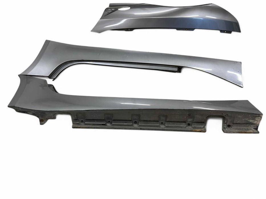 Nakładki na progi listwy progowe BMW Z4 E85 E86 sterlinggrau lewa praw