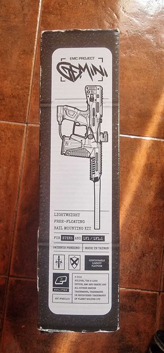 Eclipse EMC Gemini Rail Mouting Kit de Paintball