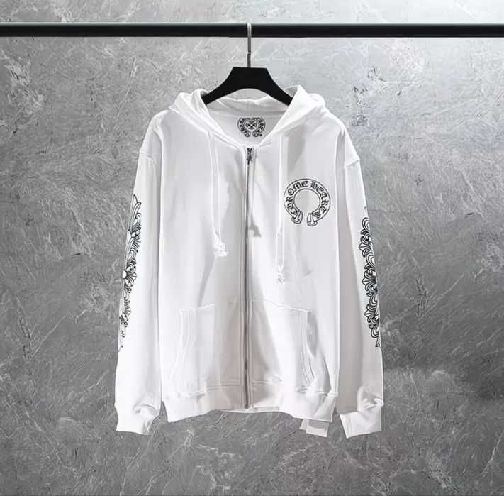 Зип худи Chrome Hearts хром хартс худи хром харт кофта хром хартц кофт Хром Хартс с крестами