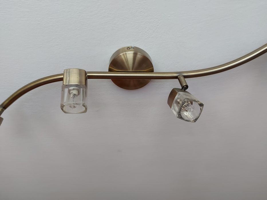 Lampa na 4 klosze zestaw lamp
