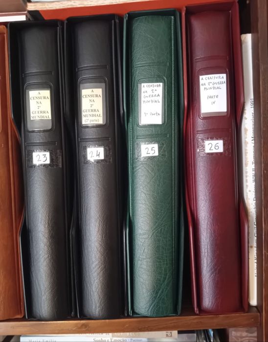 Historia postal cartas censuradas e carimbos censurados