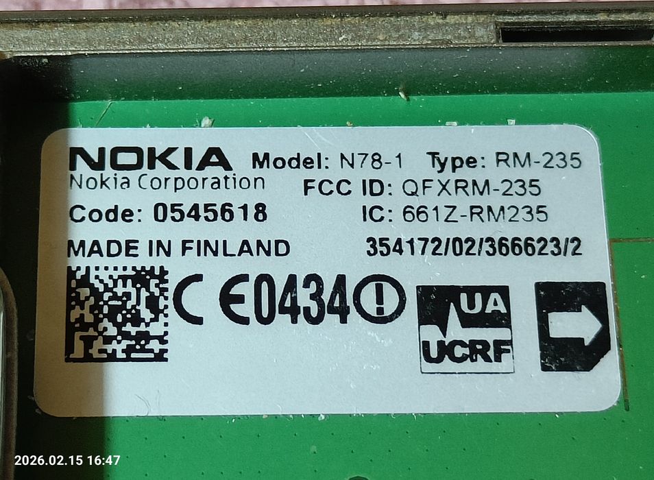 NOKIA N 78 original. 2008 р.в.: 3 300 грн. - Смартфоны / мобильные