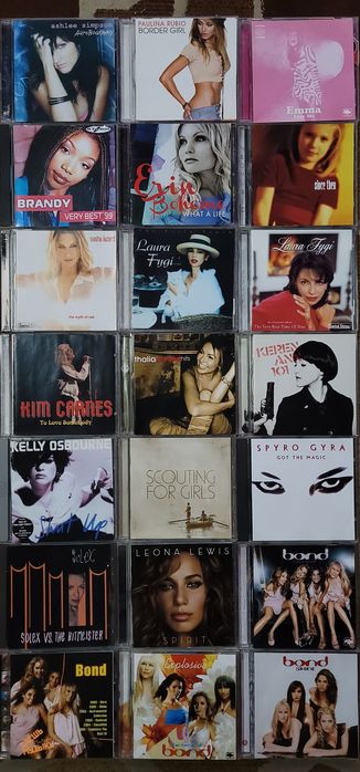 •CD Диски-1•Женский Вокал•Компакт Диски•Популярная Музыка•Объявление-1