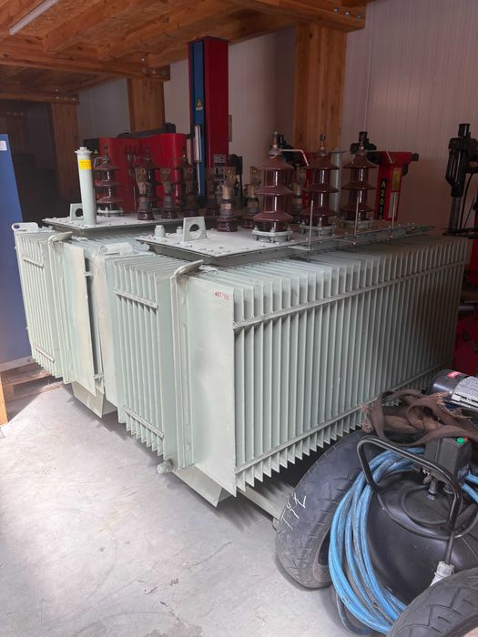 Transformator olejowy SGB 630 kVA 15/0,4 kV (2003r.) - 2 sztuki