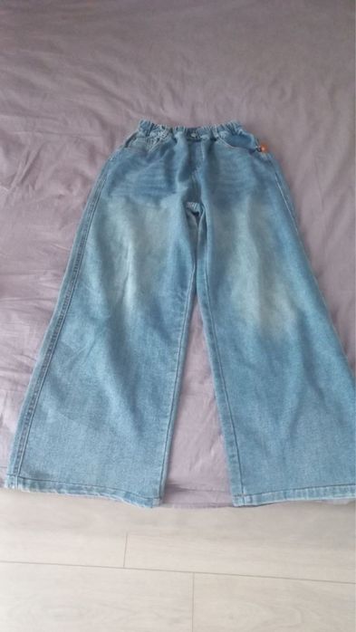 Штани палаццо для дівчинки, джинси