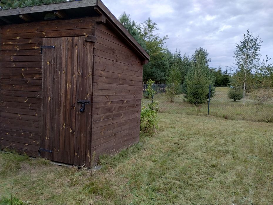 Nowe Miasto/Działka 3000m/drewniany dom/ woda/ prąd