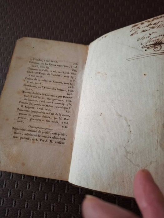 Edição de 1811 Lettres de Madame de Pompadour