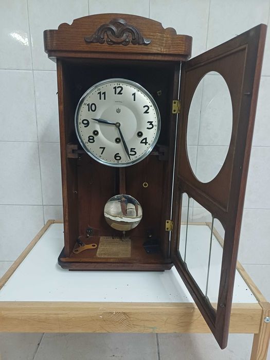 Relógio mesa ou parede, vintage da Reguladora, anos 50