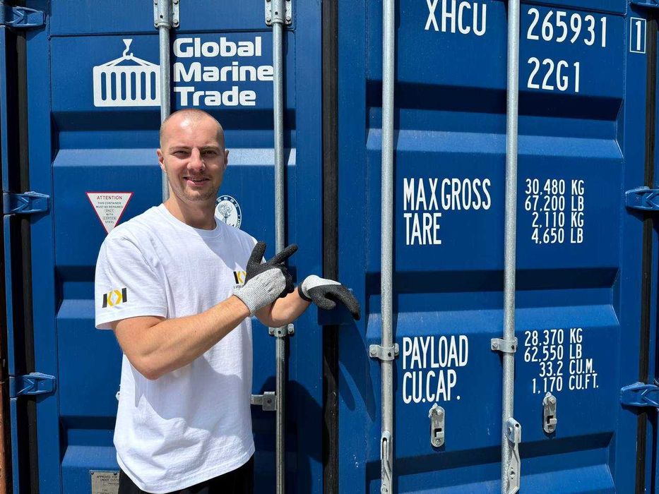 Морський контейнер 20 футів / 40 футів / Житомир / Справжні фото