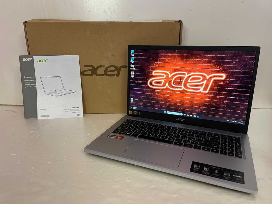 Игровой СВЕЖАК!! ACER A315 + (RYZEN 7520U на 8" ЯДЕР) + ВЕСЬ КОМПЛЕКТ!
