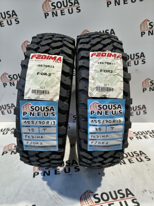 2 pneus Nortenha 155-70R13  Oferta dos Portes
