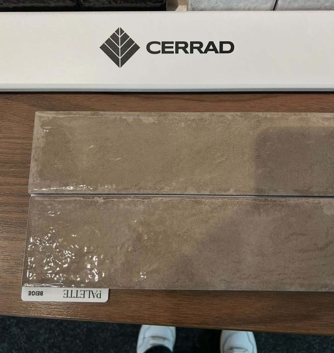 Płytki Cerrad cegiełka brąz