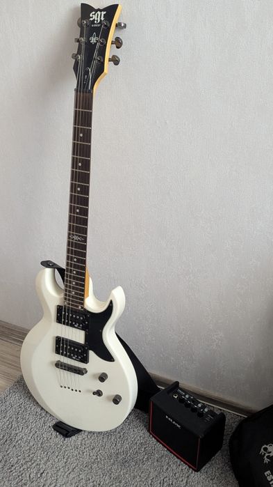 Електрогітара Schecter SGR S-1 + Комбопідсилювач NUX Mighty Lite BT
