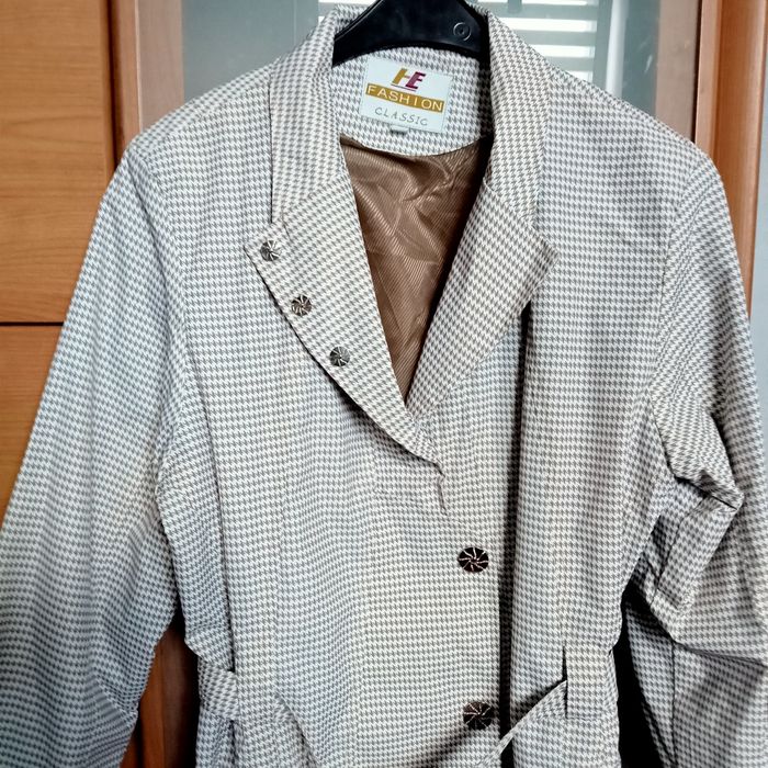 Trencz na podszewce HE Fashion L