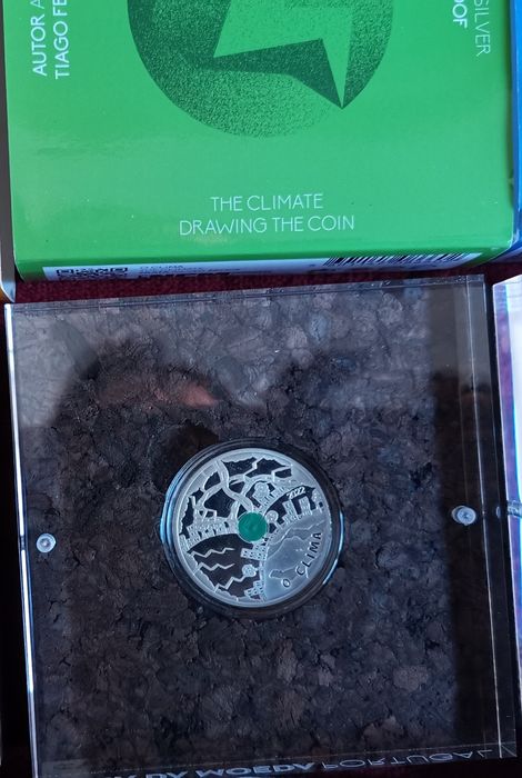 Coleção 3 moedas em prata 925 proof  "O Clima"