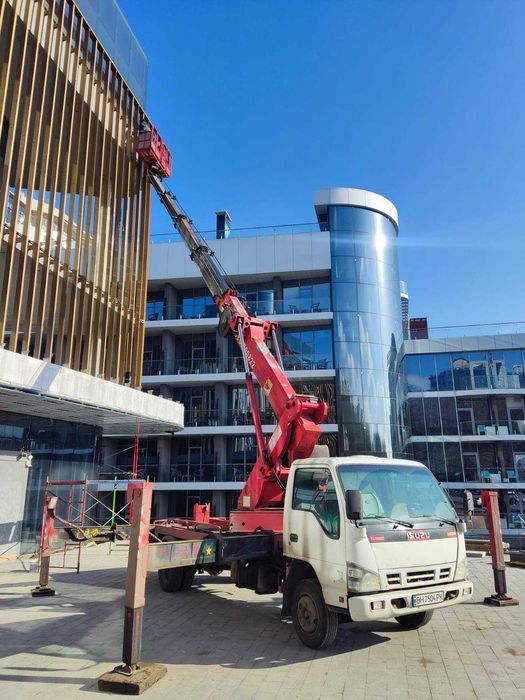 Аренда автовышки от 14м до 45м от 800грн Одесса и область, лучшие цены