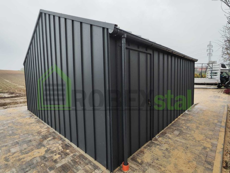 Garaż na rąbek 5,80x6,00 każdy wymiar transport cała polska