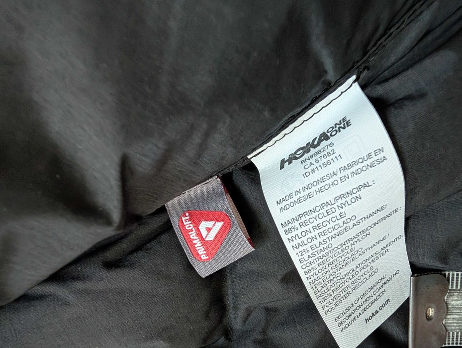 Hoka Skyfill Run black Kamizelka vest gilet