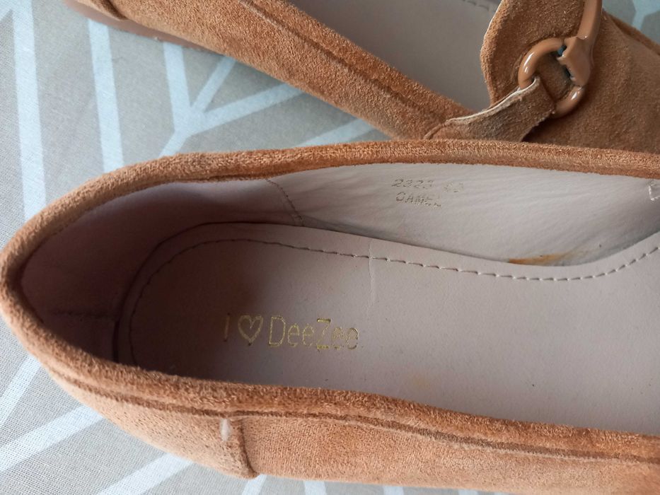 Buty Deezee zamszowe 40 brązowe