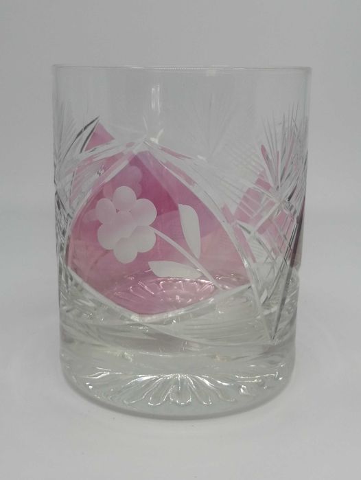 Szklanki kryształowe PRL