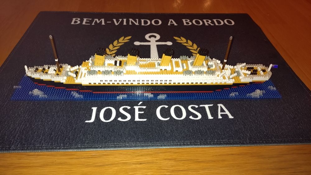Titanic Mini Lego Novo