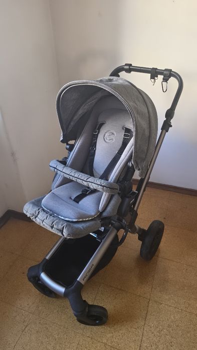 Carrinho JANE de Bebé + Alcofa + Ovo +Cadeira + Plataforma Isofix