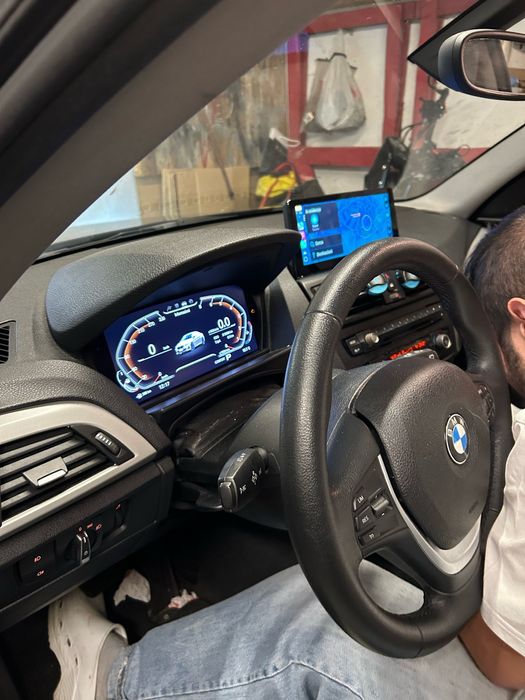 Quadrante Digital com Carplay para BMW F20 F21 F22 F23 F48 F49 F39.