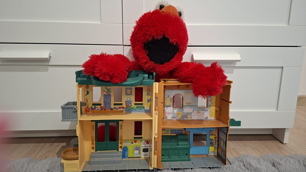 Elmo i domek Ulica Sezamkowa