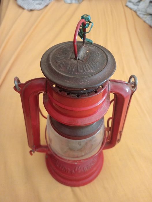 Candeeiro a petróleo.