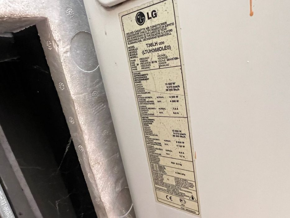 Кондиціонер касетний  LG T36LH