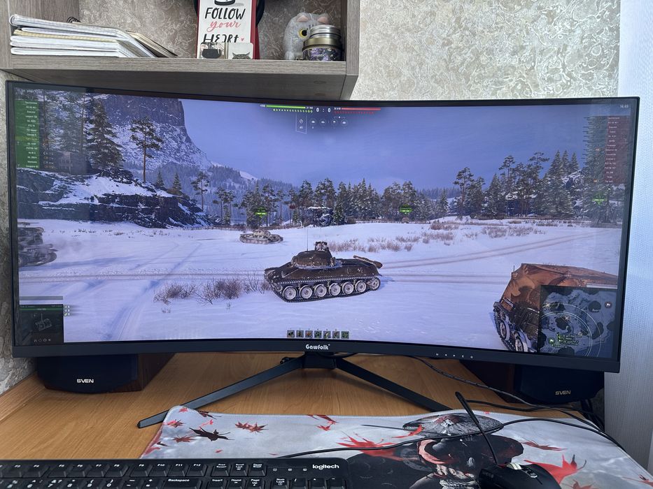4К 34ʼʼ 144гц Gawfolk GFT340A