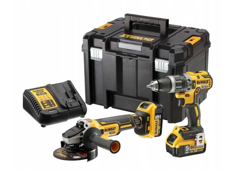 Zestaw NOWY wkrętarka DCD796 szlifierka DCG405 DeWALT DCK2080P2T 2x5Ah