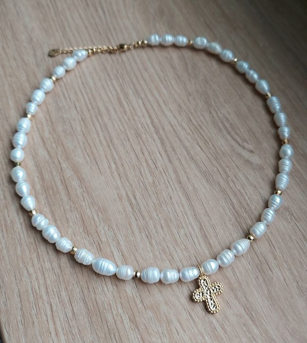 Perły słodkowodne. Naszyjnik