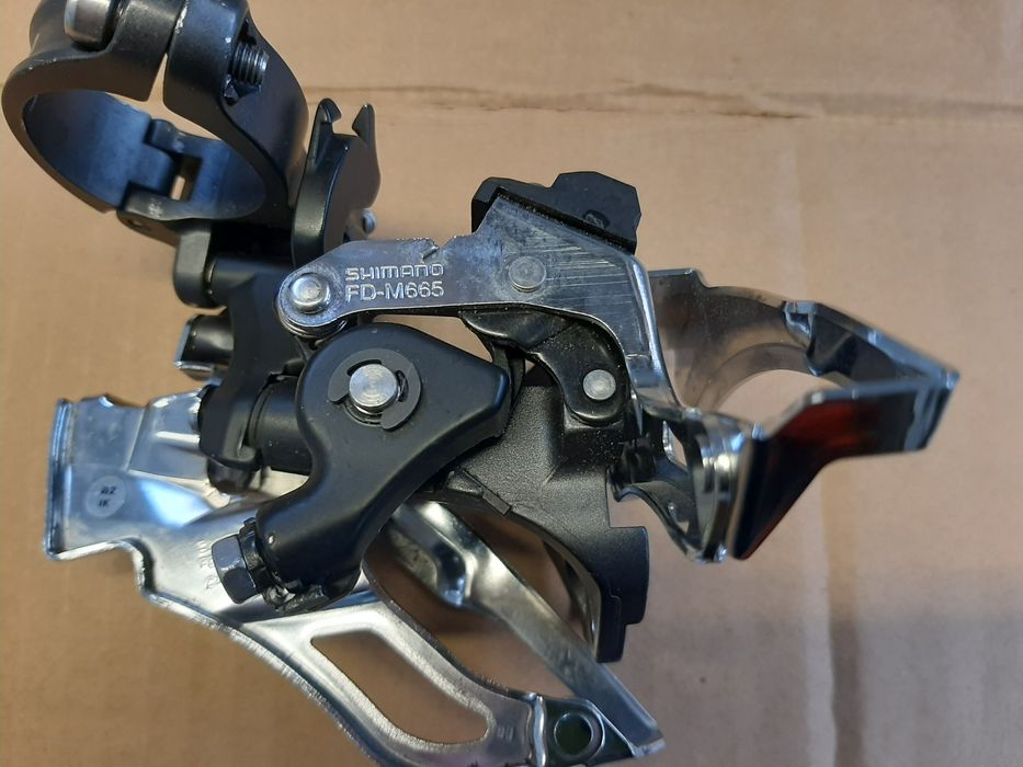 Передні перемикачі ( direct mount та хомут)Shimano SLX