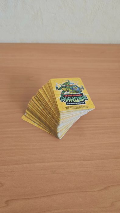 Альбом карток Черепашки Ніндзя. Колекція карток Черепашки ниндзя
