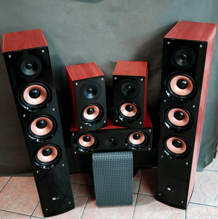 Kolumny Kina Domowego Pure Acoustics Supernova 8 5.0 Mocne Zobacz !