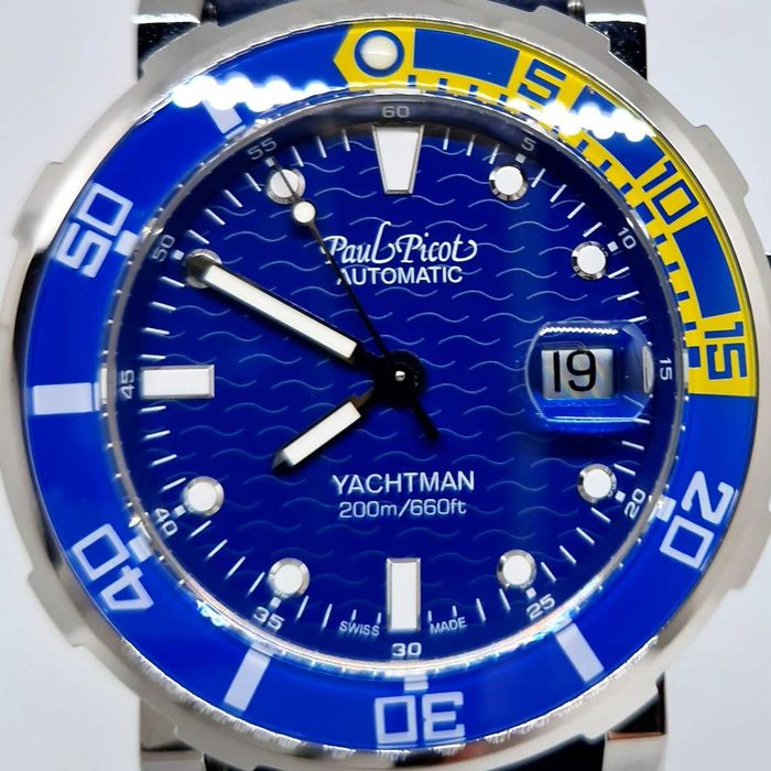 Paul Picot Yachtman III Date P1151.SGB.2614CM010