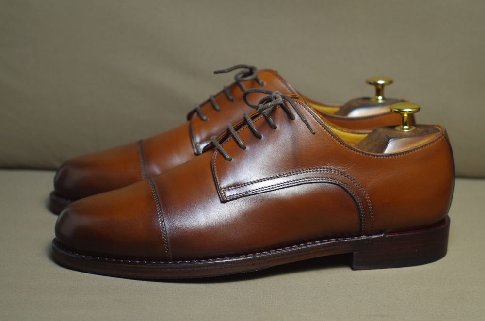 Prime Shoes Туфли Дерби Ручная работа 42р ( 27см )