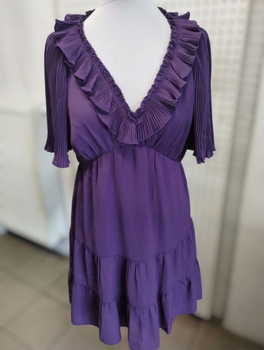 Sukienka XL fioletowa body flirt