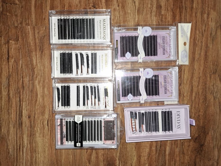 Матеріали для ламінування та нарощення вій