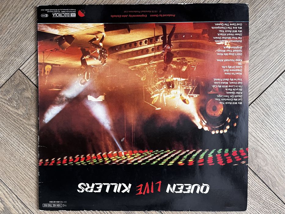 Płyty winylowe Queen Live Killers. 1 Press, gatefold.