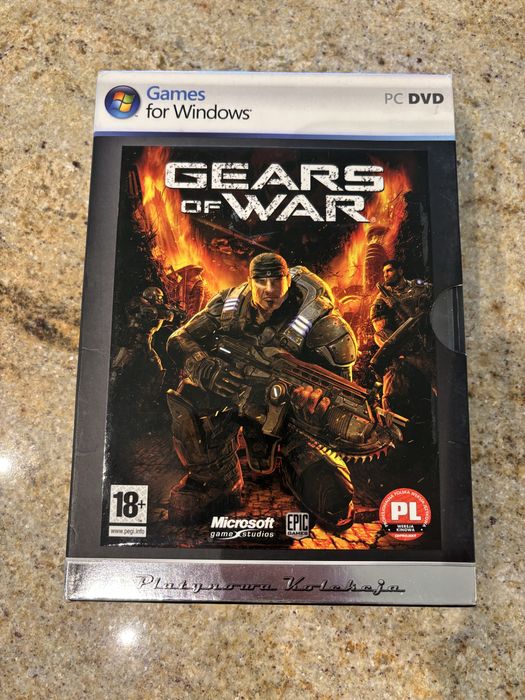 Gears of War PC Zestaw z książką