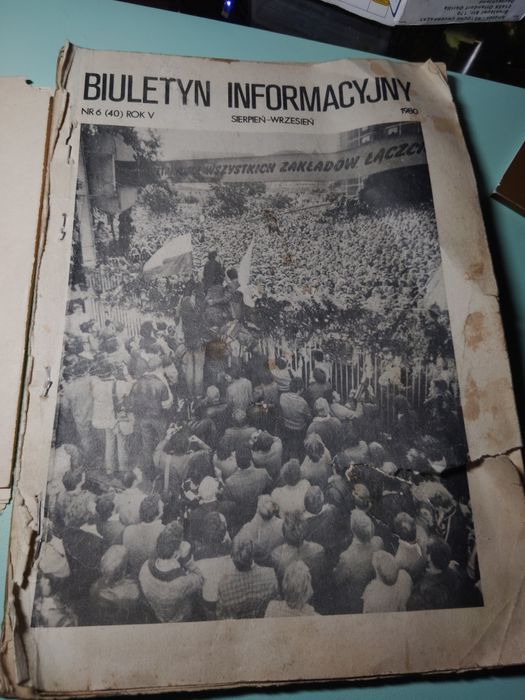 Wałęsa  biuletyn informacyjny 1980 rok