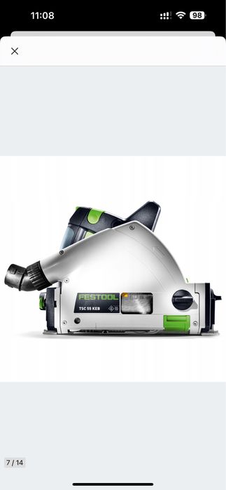 Zagłębiarka festool TSC 55 seria na 100 lat